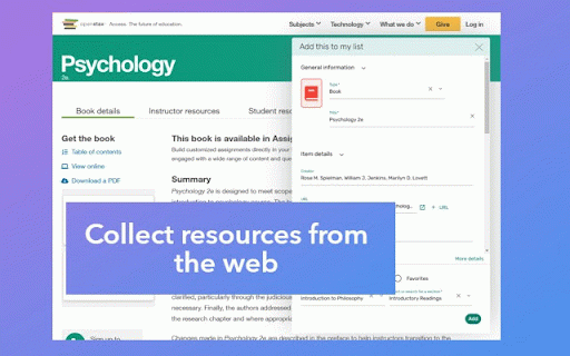 Leganto Cite it! Bookmarking Tool :: Leganto Cite it! bookmarking extension