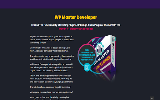WP Dev Suite Demo :: Demo of Plugin Boss from WP Dev Suite