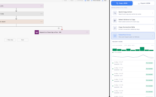FlowDevKit :: Inspect, copy, and debug Power Automate flows directly from your browser.