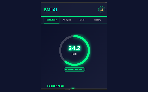 BMI AI Calculator :: AI-powered BMI calculator with personalized health analysis and fitness recommendations