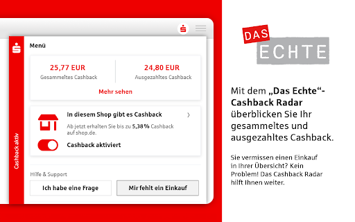 Das Echte Cashback-Radar :: Das Echte Cashback-Radar