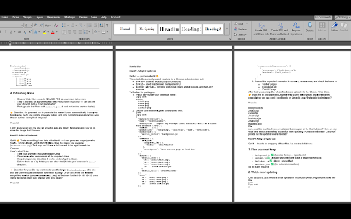 DocDownloader :: One-click export of any webpage or chat to a clean Word document (.doc).