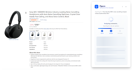 Pigeon :: Make smarter choices with real user discussions and insights.