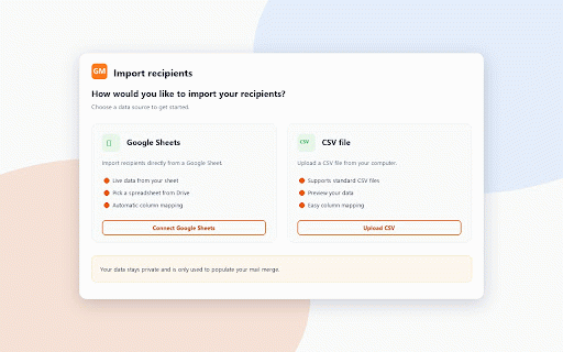 GMerge - Mail Merge for Gmail :: Send personalized mass email from Gmail with tracking. Automated follow-ups on Pro.