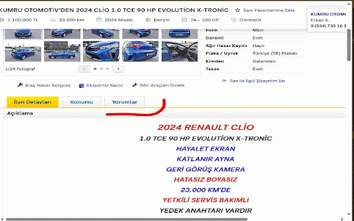 Sahibinden Yorum Eklentisi :: Sahibinden.com ilanlarına yorum ekleme/görüntüleme eklentisi