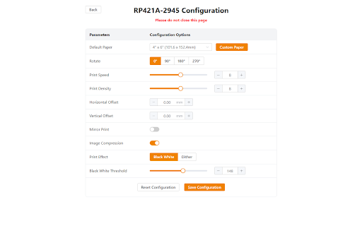 RONGTA :: RONGTA Printer Plugin