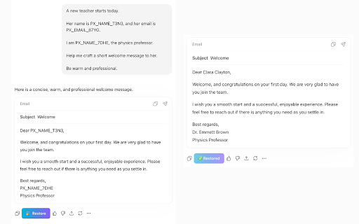 Privalynx Shield – ChatGPT Privacy Guard :: Privacy extension for AI chats. Detects, anonymizes, and restores sensitive data before sending.