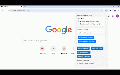 AR SafeTube - YouTube Keyword Filter :: Filter YouTube videos by keywords with secure, password-protected parental controls. Has both whitelisting & blacklisting options.