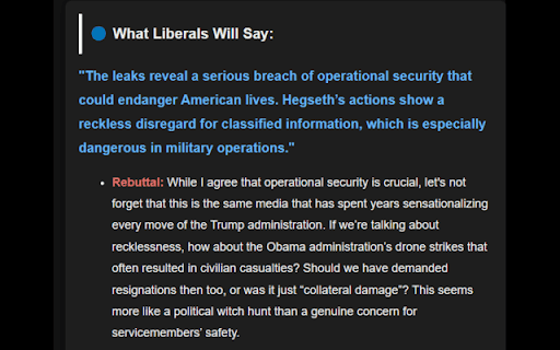 Argumentor AI :: Argumentor AI – See the Other Side. Sharpen Your Arguments.
Ever read a political article and think:
“How can anyone see this…