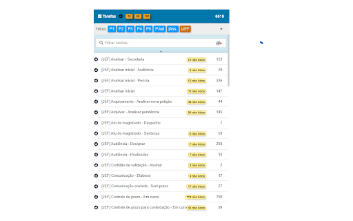 Otimizadores de fluxo para o PJe 2.x :: Otimizadores de fluxo para o PJe 2.x, com modulos ativaveis pelo usuario.