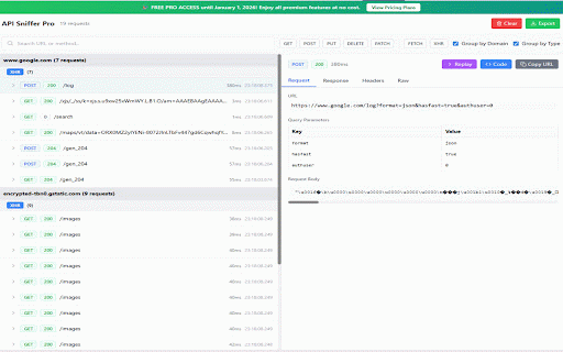 API Sniffer Pro :: Professional API monitoring, documentation, and code generation tool for developers