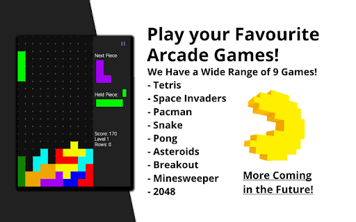 Arcade Classics :: Welcome to Arcade Classics - a free browser extension with 9 games to play!