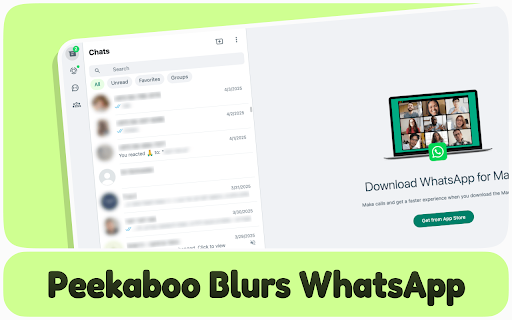 Peekaboo - Privacy Extension for Screen Sharing: Hide Email, Phone :: Hide email, phone, for secure screen sharing privacy.