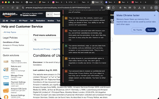 ClearClause :: Understand any Terms of Service instantly. Plain English summaries with risk ratings.