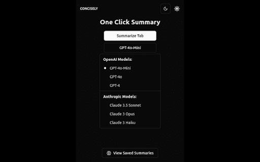 Concisely - One click summarize any webpage/PDF :: One click summarize any webpage or PDF with AI.