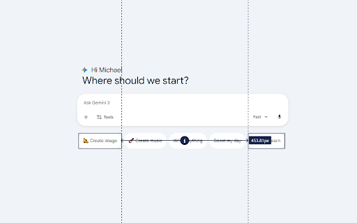 Distance Measurer :: A simple distance measuring tool for web pages
