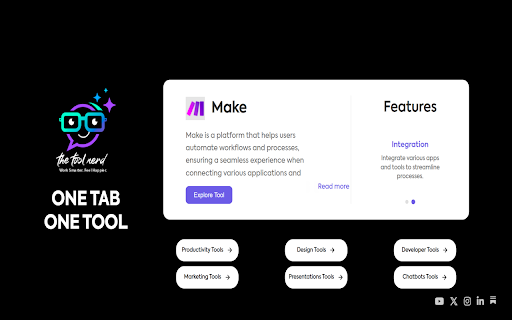 The Tool Nerd :: Daily productivity tool recommendations from The Tool Nerd