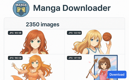 漫画下载器 - 一键下载漫画图片 :: 从日漫、国漫、韩漫、网络漫画及欧美漫画网站下载漫画图片