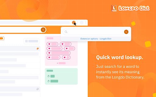 Longdo Dict :: Fast, simple word lookups while browsing the web.