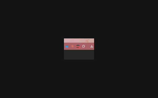 Claude Usage Monitor :: Shows your Claude session and weekly usage in the toolbar