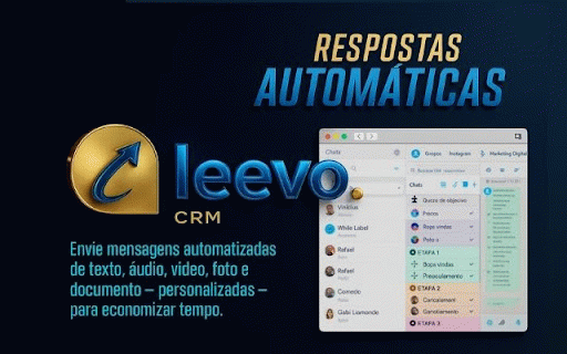 LEEVO CRM :: LEEVO CRM é um CRM no Google Chorme.
