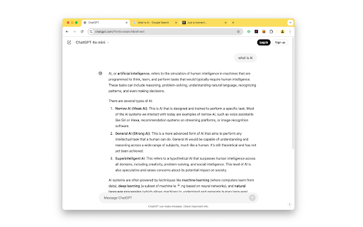 Comparative ChatGPT Search :: Set ChatGPT as the default search engine and open comparative searches on configurable platforms.