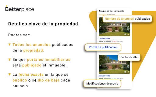 BetterplaceApp :: Muestra la información de BetterplaceApp en los portales