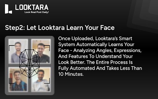 Looktara :: Looktara: Your AI-powered personal photographer delivering studio-quality, real photos in seconds—no filters, no studio, just you.