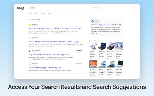 Search Freshy :: This extension updates your default search.