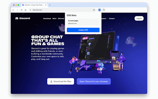 CSS Stats :: Analyze CSS from any page - including localhost and authenticated sites