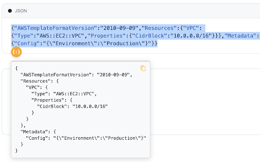 JSON Easy: View any JSON, even the messy kind, directly in web pages :: Select JSON text on any website to instantly view a clean, parsed version in a floating popup.