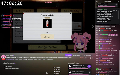 Ambient Light for Twitch :: Ambient glow around the Twitch player in the colors of the current frame. Adjustable size, blur, brightness and more.