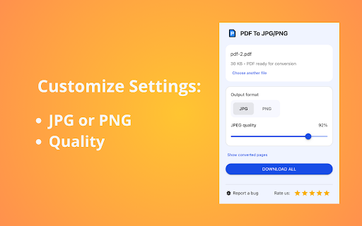 PDF To Pic: Convert PDF to JPG/PNG :: Convert any PDF file to image instantly. Easy tool to convert PDF file to JPG or PNG in one click.