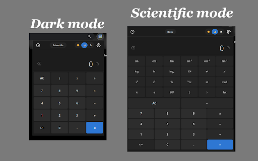 Calculator :: A polished scientific calculator with themes, history, multi-language support, and numeral systems.