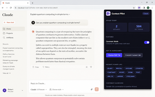Context Pilot :: Reduce Claude token usage up to 70% with smart optimization and built-in tools.
