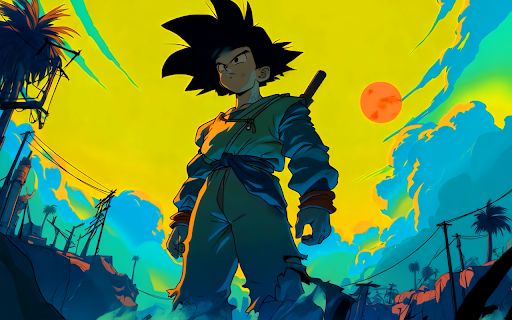 Goku Dragon Ball Live Wallpaper :: Power up your browser with Goku Dragon Ball Live Wallpaper – feel the energy of a Saiyan warrior in every new tab.