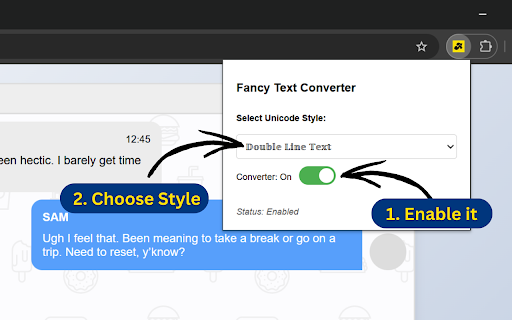 Fancy Texts :: Convert text to fancy fonts
