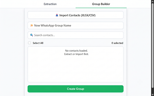 WhatsApp Contact Extractor & Group Builder :: Extract, export, and organize your WhatsApp contacts from groups and communities — fast, simple, and secure.