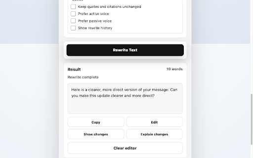 RewritePal: AI Rewriter & Grammar Checker :: Rewrite text with AI and fix supported English issues locally with Harper-powered Inline Fix.