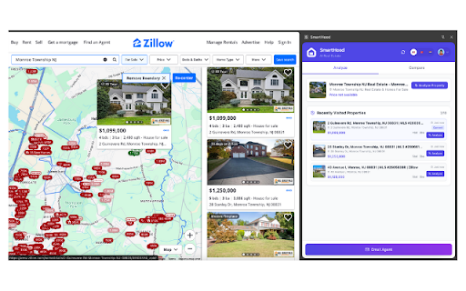SmartHood :: AI-powered real estate analysis for Zillow & Funda.nl. Instant property insights using OpenAI. Secure data processing.