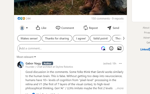Growero Browser Extension :: Unlock LinkedIn's potential with advanced analytics and AI-powered comments. Optimize outreach, boost engagement, and drive growth.