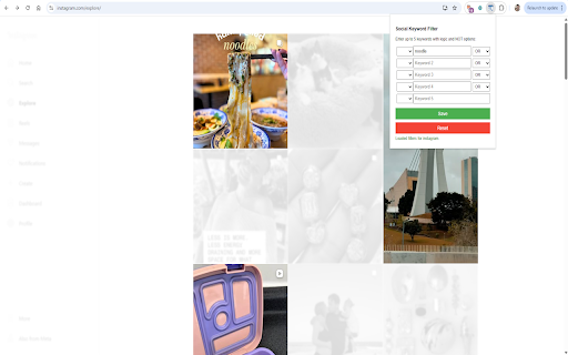 Social Post Filter :: Filter Facebook, Instagram, X (Twitter), and LinkedIn posts by keywords with AND/OR/NOT logic.