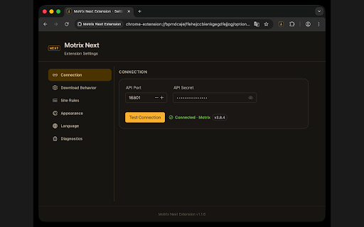 Motrix Next Extension :: Send browser downloads to Motrix Next — a modern download manager powered by aria2