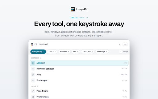 LoupeKit — Web Tech & AI Vibe-Code Inspector :: Inspect web tech stacks, extract design tokens, and audit AI vibe-coded sites with actionable refactoring guides.