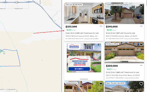Home True Cost :: True monthly cost, maintenance risk, and a fit score on every Zillow listing. See what you'd actually pay before you click.