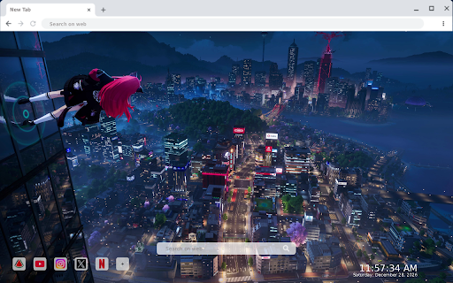Neverness To Everness - Login Screen Live Wallpaper :: Transform your login screen with mesmerizing HD live wallpapers that bring your new tab to life with captivating visuals.