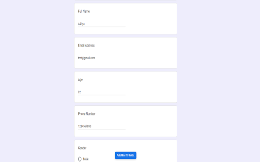 Google Forms Autofill :: Autofill Google Forms using your saved answers