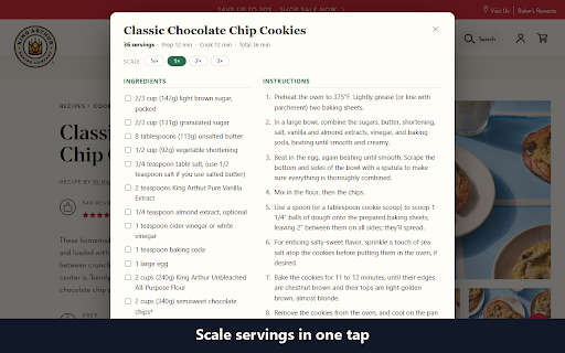 Recipe Distiller — Clean Recipe View :: Turn any recipe page into a clean, printable card — just ingredients and steps, with one-tap scaling. No ads, no life stories.