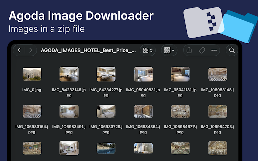 Agoda Image Downloader - One-Click Download Agoda Images :: Download Agoda hotel images in one click, bulk ZIP export, clean filenames
