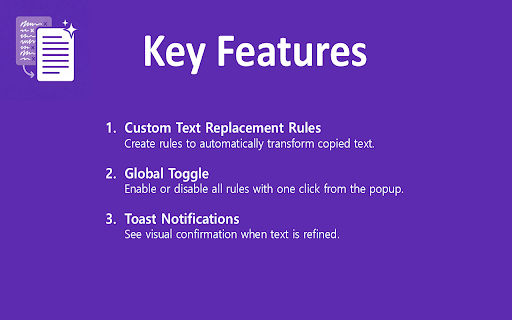 ClipRefine :: Smart clipboard manager - Automatically refines copied text